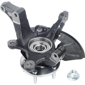 Steering Knuckle Wheel Hub Bearing Assembly Front Left Driver Compatible with Escape Tribute Mariner 2.3L 2.5L 3.0L 698-405
