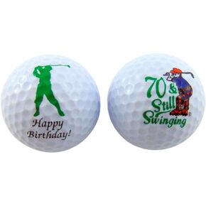 Westmon Works 70th Birthday Golf Balls Gift Pack for for Golfers