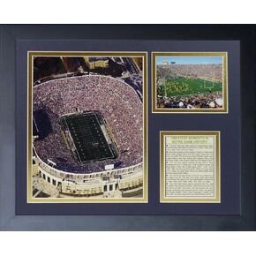 Legends Never Die Notre Dame Stadium Framed Photo Collage, 11 by 14-Inch in Kuwait