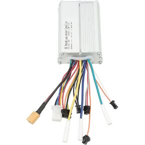 48V Brushless Motor Controller 21A Sensitive Control Aluminum Alloy DC Brushless Controller for Electric Scooter