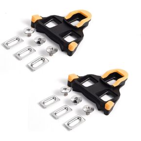 SPD Road Bike Cleat Compatible with Shimano SM-SH10 SM-SH11 SM-SH12 Speed-SL MTB Bicycle Clips Set Pedals Cleats for Cycling Shoes