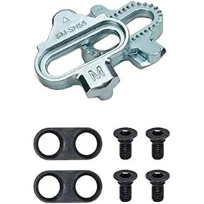 Compatible with Shimano SPD SM-SH51 SM-SH56 Mountain Bike Cleats MTB Clips for Indoor Cycling Shoes Pedals Cleat
