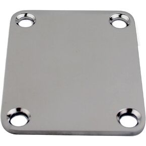 Guyker Titanium Alloy Electric Guitar Bass Neck Plate, Neck Joint Plate, NeckPlate Replacement Part