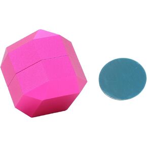 Aluminum Alloy Pocket Billiard Chalk Holder, Octagonal Mini Pool Cue Tip Chalk Holder Universal Two Layers Cue Chalk Case Box in Kuwait