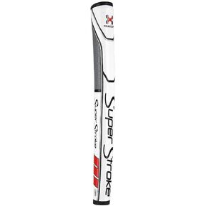SuperStroke 1.0PT Golf Putter Grip, Black/Gray