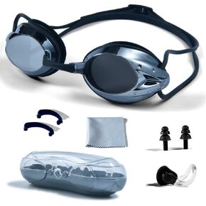 Swimming Goggles, Professional Swim Goggles Anti Fog UV Protection No Leaking for Adult Men Women Kids