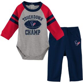 Outerstuff NFL Newborn Infants Touchdown Long Sleeve Creeper and Pant Set
