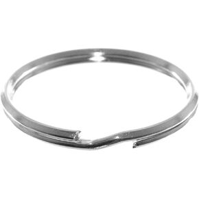 West Coast Paracord Metal Split Key Rings for Home or Office Organization - Multiple Options (1 1/12 Inch 10 Pack)