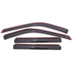 Auto Ventshade [AVS] In-Channel Ventvisor / Rain Guards | Fits 2011 - 2019 Ford Explorer- Smoke, 4 pcs. | 194293
