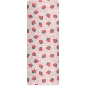 Leopard Skin Rose Gold Yoga Mat Blue Animal Eco Friendly Non Slip Fitness Exercise Mat Foldable Carrying -Workout Mat for Yoga Pilates Floor Exercises 70.8x26inc