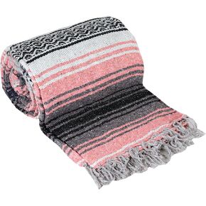 Authentic Mexican Yoga Falsa Blanket (Light Purple)