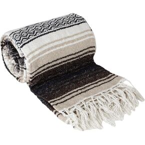 Authentic Mexican Yoga Falsa Blanket (Light Purple)