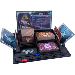 لوحات تحكم Gloomhaven Player مع جهاز تعقب الشرائح HP/XP، أسود، عبوة من 4 قطع in Kuwait