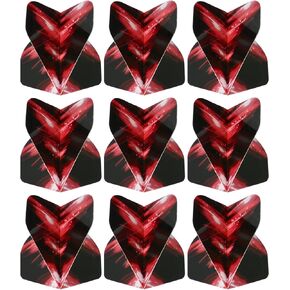 PATIKIL Dart Flights, Pack PET Standard Darts Accessories Replacement Parts for Steel Tip