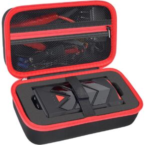 Case Compatible with NEXPOW T11F Portable Jump Starter, Jump Start Battery Pack Booster Carrying Bag, 12V Car Battery Jumper Starter Power Pack Storage Holder (Box Only)