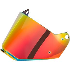 VCOROS Motorcycle Helmets Visor Replacement For LS2 Pioneer MX436 Helmet Blaze Elevation Adventure Helmet Visor (Chrome Red)