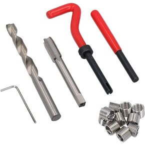 AB Tools-Neilsen M10 x 1.5mm Thread Tap Repair Cutter kit helicoil 15pc Set Damaged Thread AN054