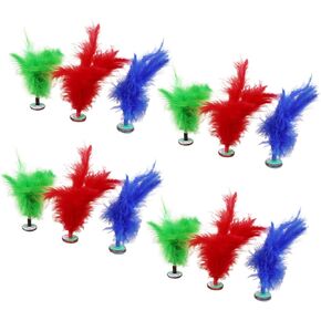 Amosfun 24 pcs Kicking Shuttlecock Game Chinese Kicking Shuttlecock Kick shuttlecocks Toy Badminton China