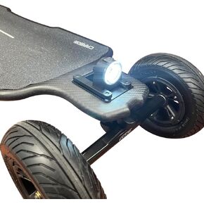 New Improved OFG Products Magnetic LED Skateboard Lights - Quick Easy Installation, Five Different LED Light Modes, Perfect for Night Time Cruising. 5 Hours Bright Light on a Single Charge.