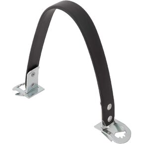 Akozon Battery Strap,1 pcs Black Battery Carrier Metal Battery Lifting Strap Heavy Duty Side Battery Lift Strap for Car Battery Carrier