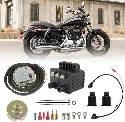 مجموعة ملف إشعال قابلة للبرمجة 53-660 متوافقة مع Harley Davidson Big Twin (باستثناء Twin Cam) 1970-1999 وHarley Sportster (باستثناء موديلات "S") 1970-2003 in Kuwait