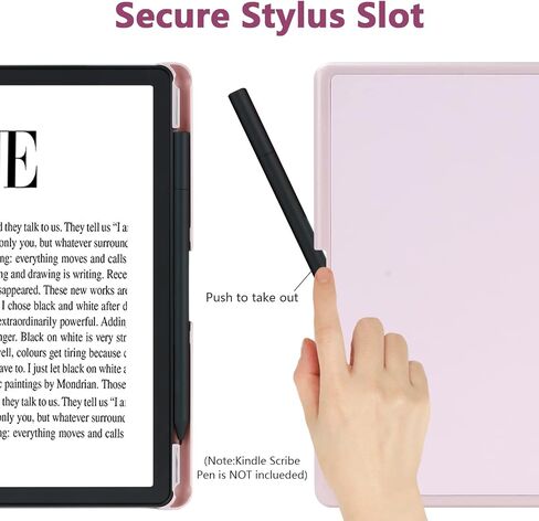COO Case for Kindle Scribe (2022 Released) 10.2 Inch Tablet - Premium Slim PU Shell Leather Cover Case with Auto-Wake/Sleep for Amazon Kindle Scribe e-Reader 2022 in Saudi Arabia