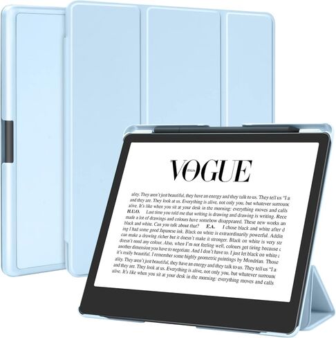 حافظة COO لجهاز Kindle Scribe (إصدار 2022) تابلت مقاس 10.2 بوصة - حافظة جلدية نحيفة من البولي يوريثان مع خاصية التنبيه/السكون التلقائي لقارئ Amazon Kindle Scribe الإلكتروني 2022 in Kuwait