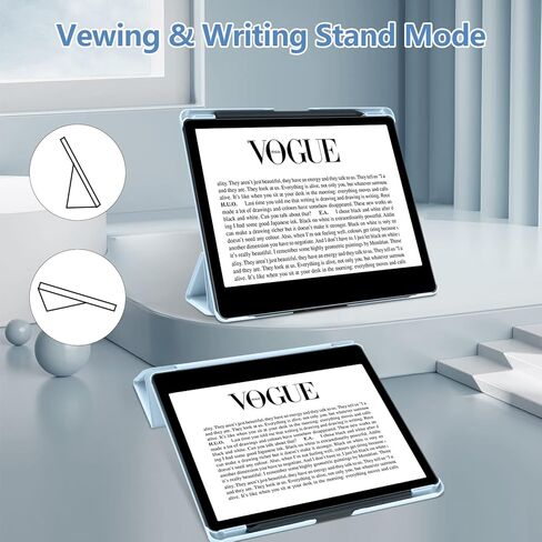 حافظة COO لجهاز Kindle Scribe (إصدار 2022) تابلت مقاس 10.2 بوصة - حافظة جلدية نحيفة من البولي يوريثان مع خاصية التنبيه/السكون التلقائي لقارئ Amazon Kindle Scribe الإلكتروني 2022 in Kuwait