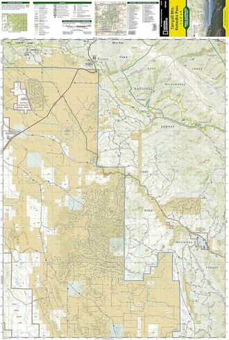 Tarryall Mountains, Kenosha Pass Map (National Geographic Trails Illustrated Map, 105) in Saudi Arabia