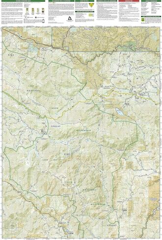 Tarryall Mountains, Kenosha Pass Map (National Geographic Trails Illustrated Map, 105) in Saudi Arabia