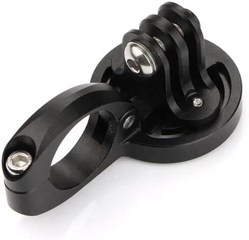 Bike Computer Mount For Aero Bars - Aero Bar Bike Computer Mount For Garmin Edge, Aero Bar Computer Mount Compatible with Garmin GPS Bike Computer, Wahoo, Bryton, Cateye, GoPro Full Range & Flashlight in Saudi Arabia