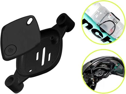 Hidden Smarttag Plus Bike Mount Bracket Mounting Seat Buckle Hidden Under Bike Water Bottle Cage GPS Tracker Protective Cover Case Holder Compatible for Samsung Smarttag Plus in Saudi Arabia