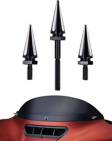 Windshield Bolts Motorcycle Fairing Bolts Street Glide Windshield Spike Bolts Windscreen Screws Fit for Harley Street Glide Touring Models,Road Glide Windshield Trim(Road Glide 2015-2023) in Saudi Arabia