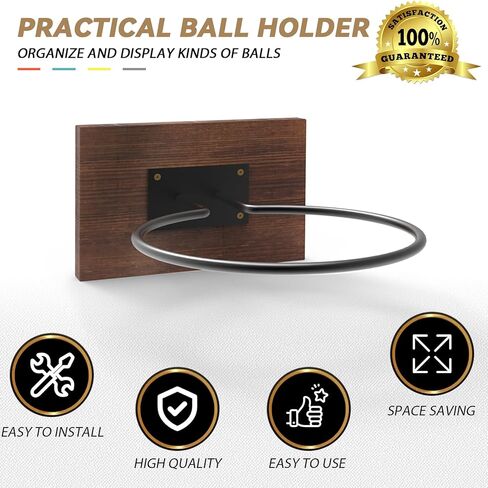 3 قطع حامل كرة السلة على الحائط، حامل الكرة، منظمة حامل الكرة، ديكور غرفة كرة السلة، حامل الكرة عرض تخزين لكرة السلة وكرة القدم وكرة القدم الطائرة وديكور غرفة الأولاد in Kuwait