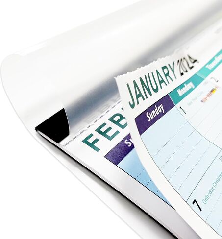 تقويم مكتب 2024-2025 (يناير 2024 - يونيو 2025) - 17 بوصة × 12 بوصة، يتضمن التخطيط الشهري والجدولة والعطلات، مثالي لتنظيم الجدران في المنزل والمدرسة والمكتب، وغطاء من البولي بروبيلين وقابل للتمزيق in Kuwait