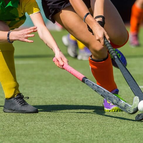Henoyso 24 Pcs Hockey Bracelets for Boys Field Hockey Gifts Hockey Party Favors Bulk Silicone Motivational Bracelets and Keychain for Sport Themed Hockey Teams Players Fans Gifts in Saudi Arabia