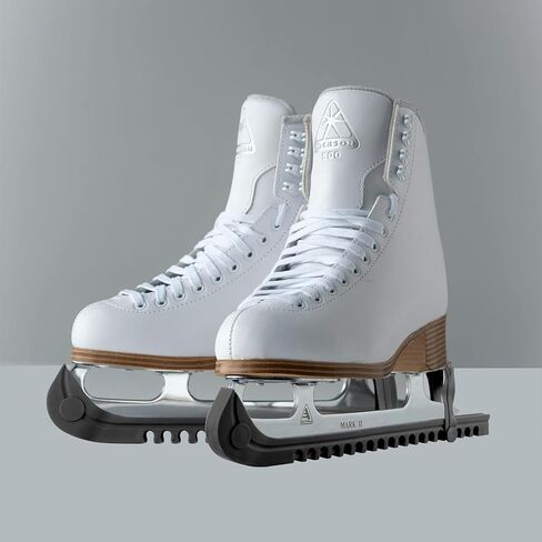 2 Pcs Ice Skate Guards Hockey Shoe Blade Covers Hockey Skates Blade Guards Ice Hockey Equipment with Adjustable Buckle for Figure Skates, Ice Skating, Hockey in Saudi Arabia