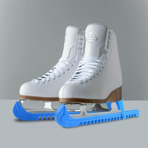 2 Pcs Ice Skate Guards Hockey Shoe Blade Covers Hockey Skates Blade Guards Ice Hockey Equipment with Adjustable Buckle for Figure Skates, Ice Skating, Hockey in Saudi Arabia