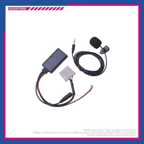 Stereo AUX Mic Audio Cable Adapter Compatible with MZD 3 5 6 MX-5 RX-8 Car in Saudi Arabia