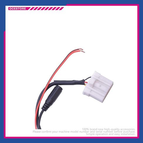 Stereo AUX Mic Audio Cable Adapter Compatible with MZD 3 5 6 MX-5 RX-8 Car in Saudi Arabia