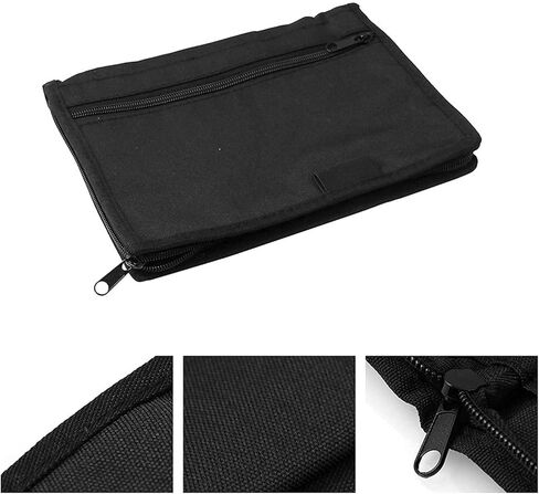 منظم حجرة صندوق قفازات السيارة من BA، تسجيل الحقيبة الناعمة بسحاب متعددة الأغراض، دليل المالك، المحفظة المركزية، حقيبة تخزين وحدة التحكم، حامل الحقيبة للبطاقة، التراخيص، التسجيل in Kuwait