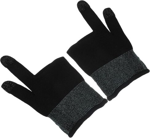 زوج واحد من قفازات مرساة ألعاب الهاتف المحمول بأكمام الإبهام، قفازات ألعاب الهاتف المحمول، قفازات أصابع الألعاب، قفازات أصابع للعبة، أكمام أصابع الألعاب، أكل الدجاج، ألياف فضية متقدمة in Kuwait