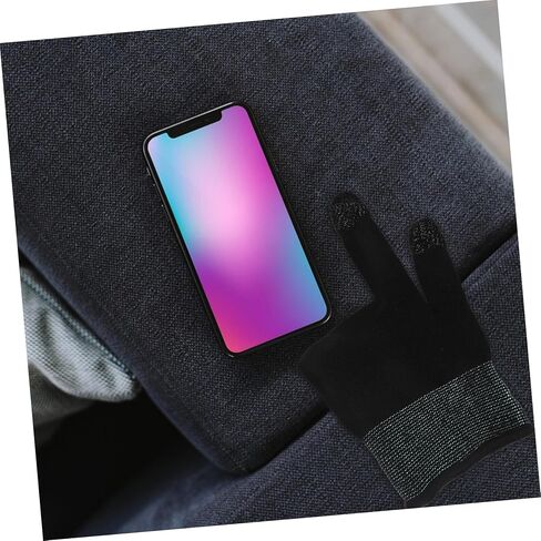 زوج واحد من قفازات مرساة ألعاب الهاتف المحمول بأكمام الإبهام، قفازات ألعاب الهاتف المحمول، قفازات أصابع الألعاب، قفازات أصابع للعبة، أكمام أصابع الألعاب، أكل الدجاج، ألياف فضية متقدمة in Kuwait