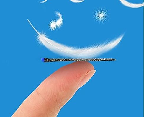 قفازات ألعاب مخططة من الألياف الفضية باللون الأزرق للأيدي المتعرقة وأكمام أصابع لأجهزة التحكم في الألعاب المحمولة (عبوة من 2) أكمام إصبع إبهام مضادة للعرق قابلة للتنفس لجامعة الأسطورة، PUBG، قواعد البقاء in Kuwait