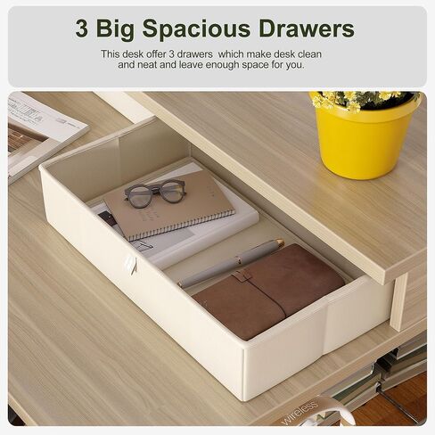 BANTI مكتب قائم كهربائي على شكل حرف L، مكتب وقوف بارتفاع قابل للتعديل 48 بوصة مع حامل شاشة، مكتب مكتب منزلي للجلوس مع سطح أبيض in Kuwait