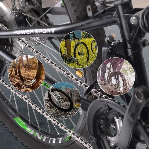 سلسلة دراجة 10 سرعات/9 سرعات - 116 وصلة - 1/2 × 11/128 بوصة - متوافقة مع Shimano/KMC/Campagnolo/SRAM لدراجات الطرق والجبال in Saudi Arabia