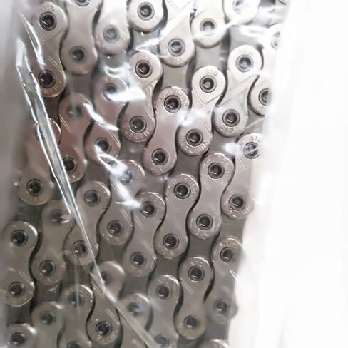 سلسلة دراجة 10 سرعات/9 سرعات - 116 وصلة - 1/2 × 11/128 بوصة - متوافقة مع Shimano/KMC/Campagnolo/SRAM لدراجات الطرق والجبال in Saudi Arabia