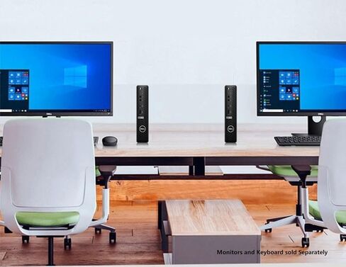 Dell OptiPlex 7000 Micro Form Factor Mini Business Desktop, Intel Core i5-10500T Processor, 16GB RAM, 512GB PCIe SSD, HDMI, 2X DisplayPort, USB Type-C, RJ45, Wi-Fi 6, Windows 11 Pro, Black in Saudi Arabia