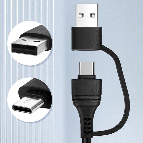 شاحن ساعة سامسونج USB A إلى USB C، متوافق مع ساعة سامسونج جالاكسي 6/6 كلاسيك/ 5/5 برو/4/4 كلاسيك/3/أكتيف 2/أكتيف (3.3) حزمة واحدة (1) in Saudi Arabia
