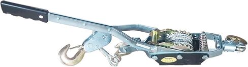4 Ton Heavy Duty Power Puller Dual Gear Ratchet Puller Come-Along Tool with 3 Hooks Hand Cable Puller in Saudi Arabia